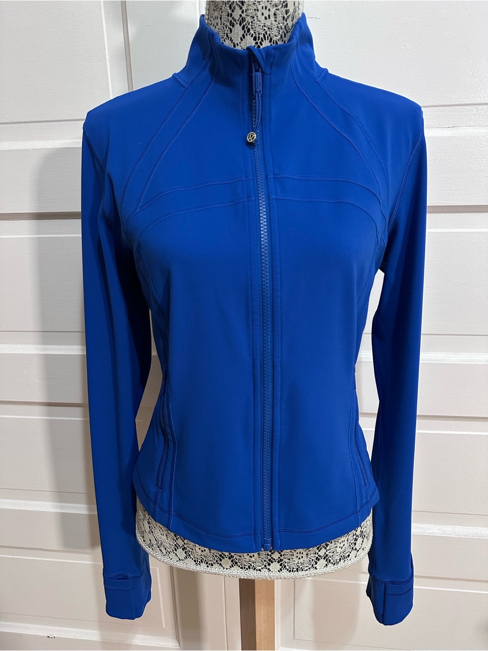lululemon athletica Royal Blue Full-Zip Jacket